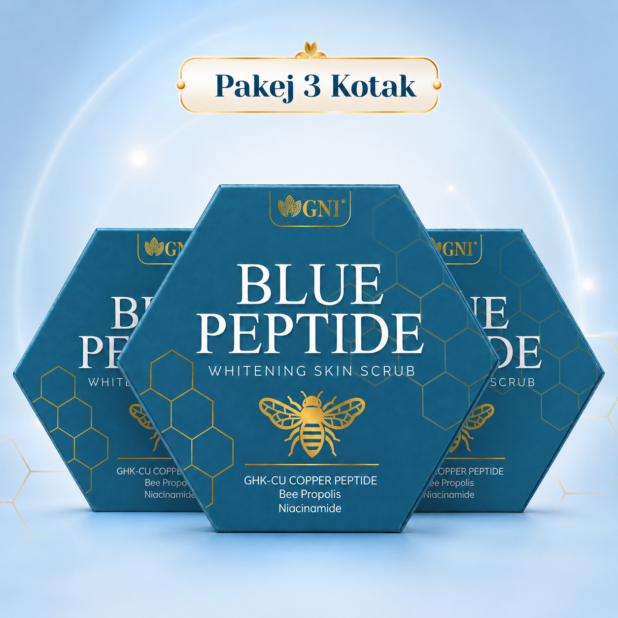 Pakej 3 Kotak Blue Peptide