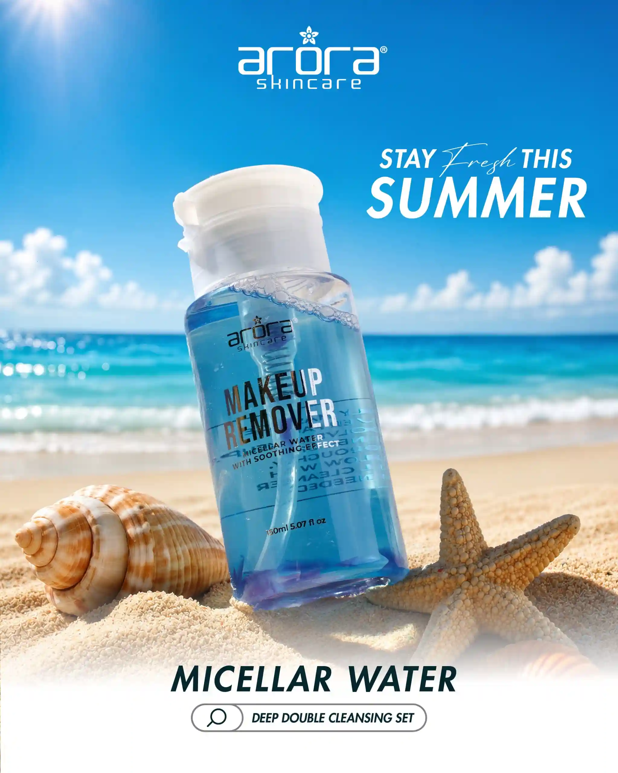 Makeup Remover Micellar Water with Soothing Effect