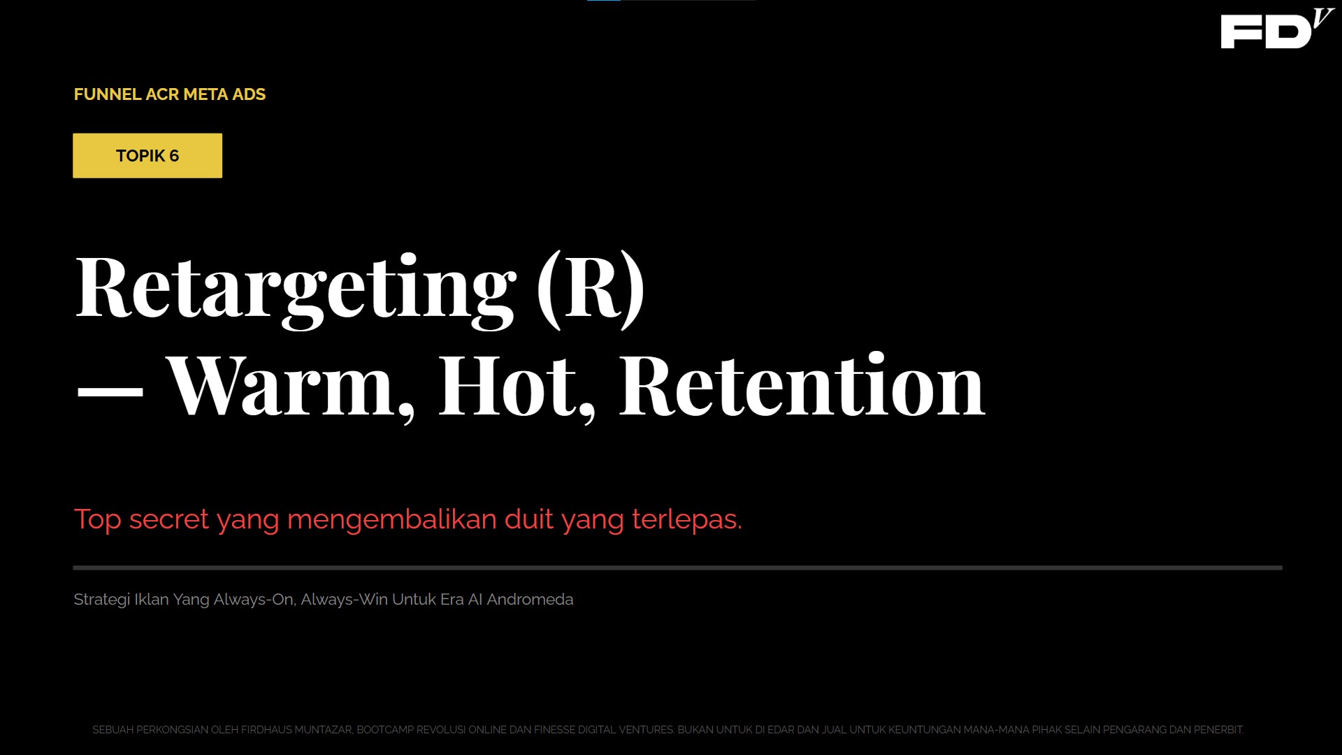 Topik 6 — Retargeting