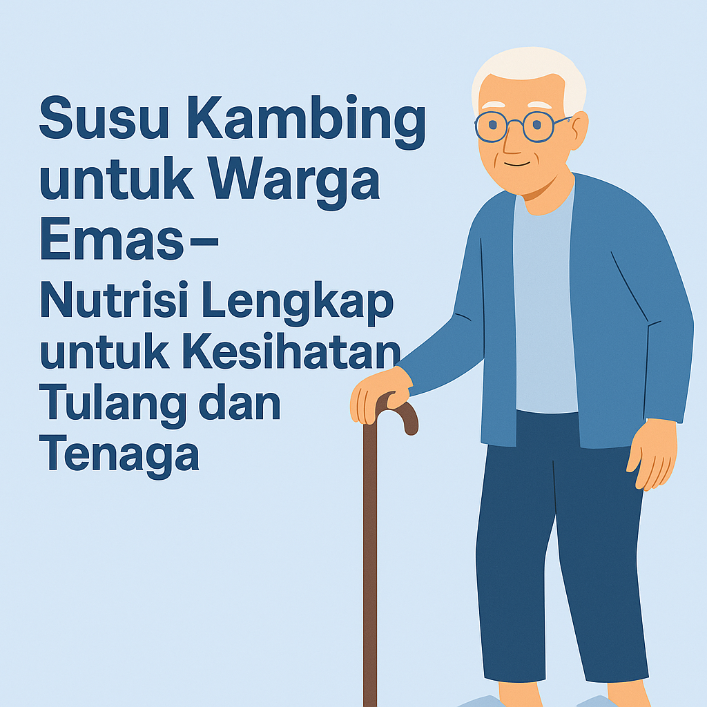 Susu Kambing Untuk Warga Emas