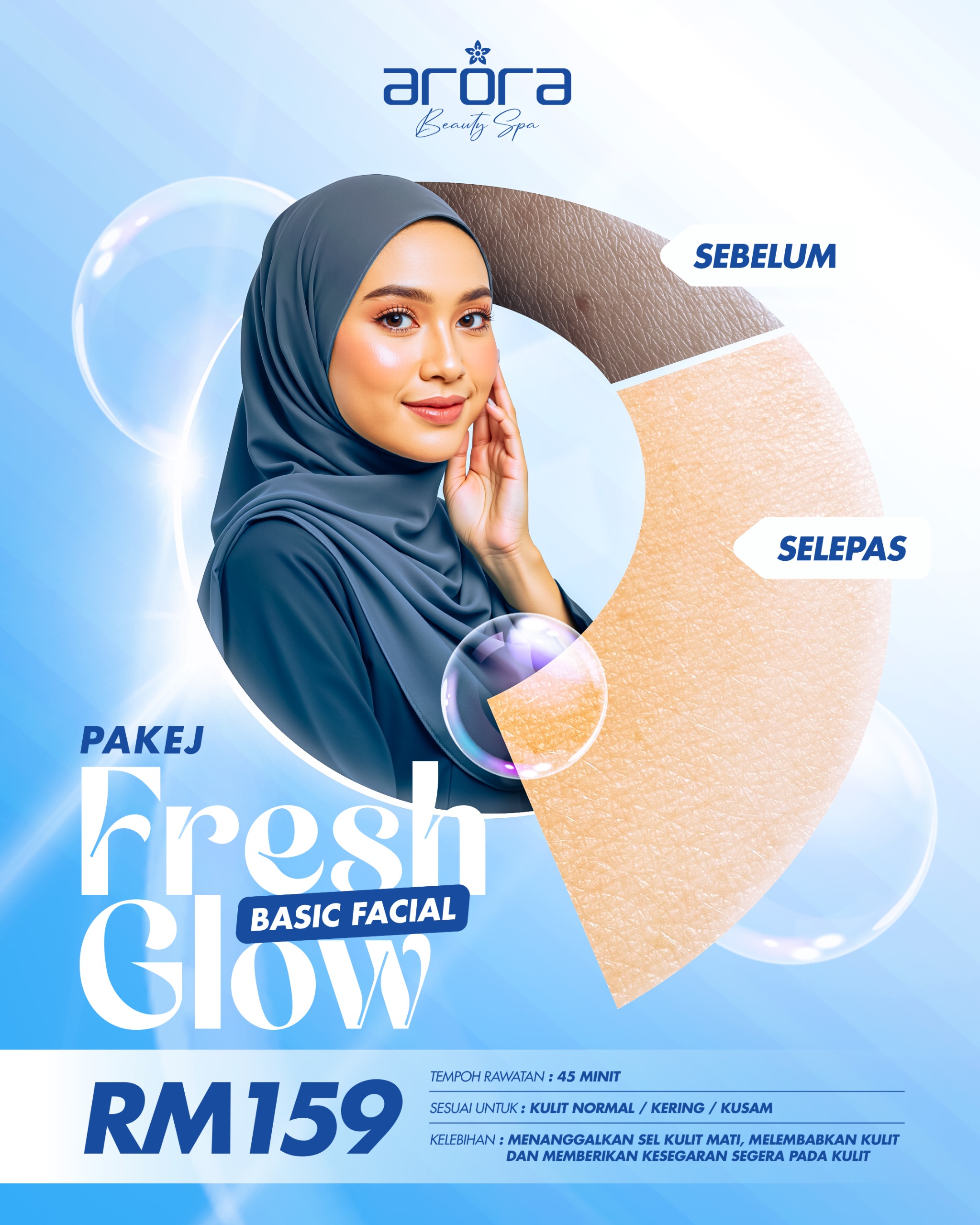 Fresh Glow Facial percuma