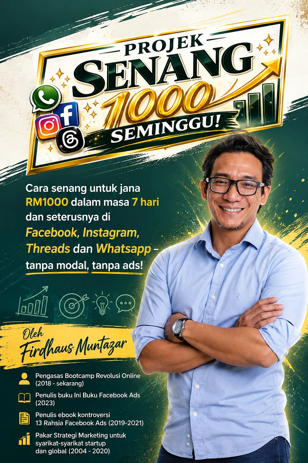 Poster Projek Senang 1000 Seminggu