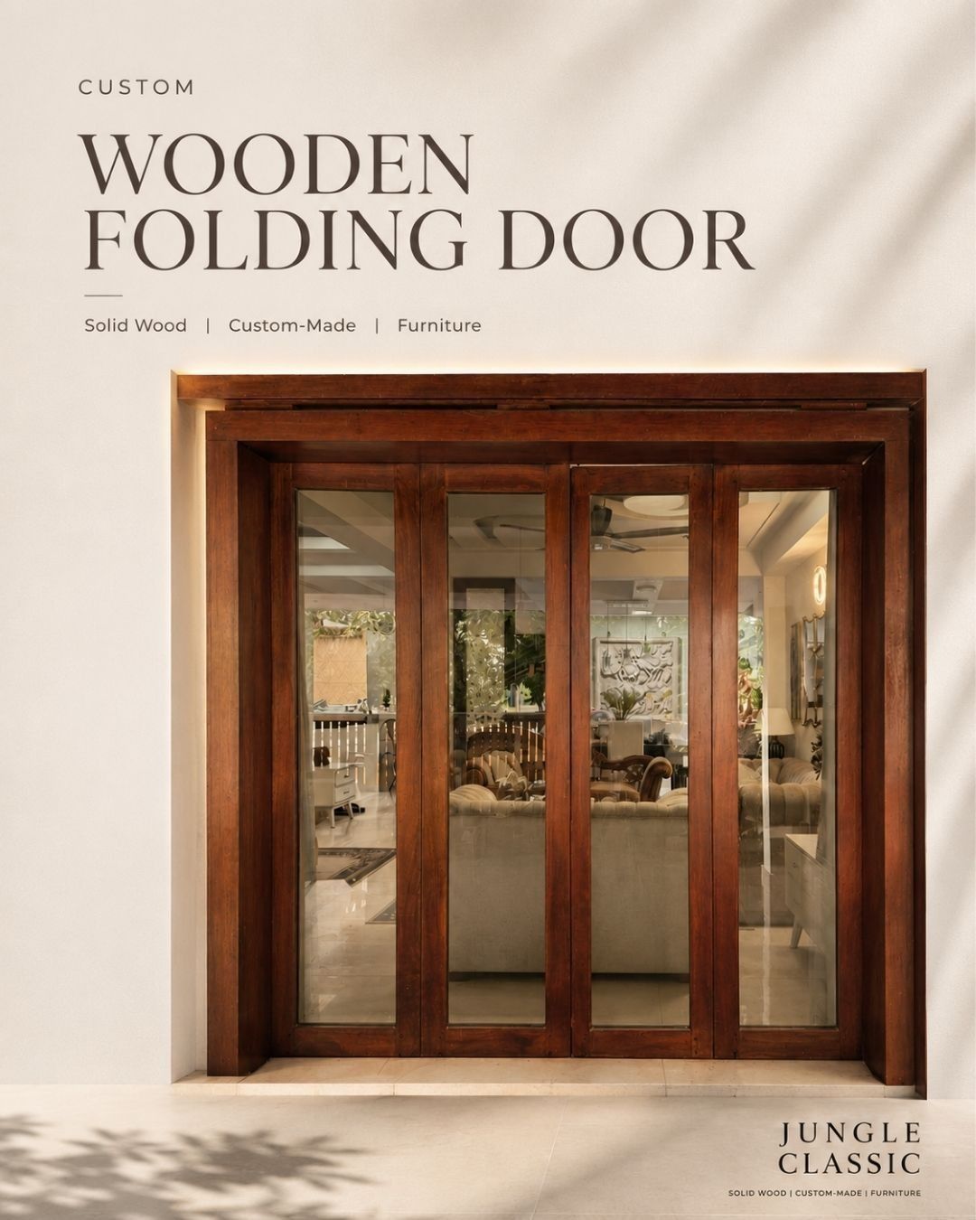 Wooden Folding Door