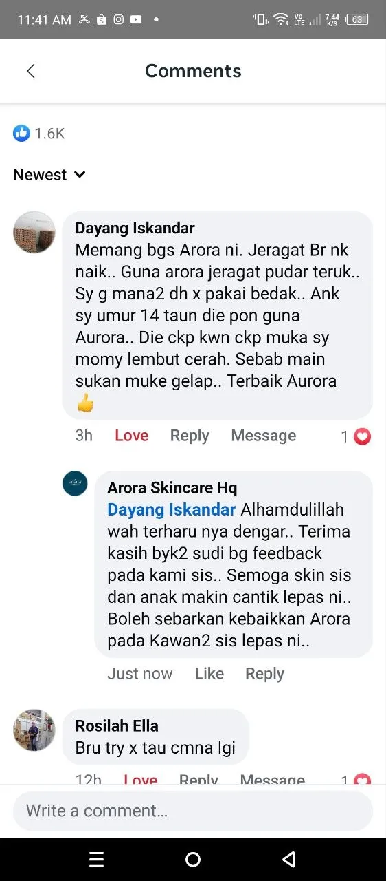 Perkongsian Dayang Iskandar