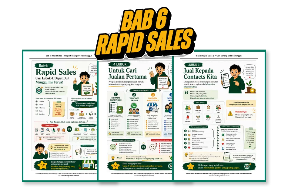 Bab 06 — Rapid Sales: Duit Minggu Ini Terus