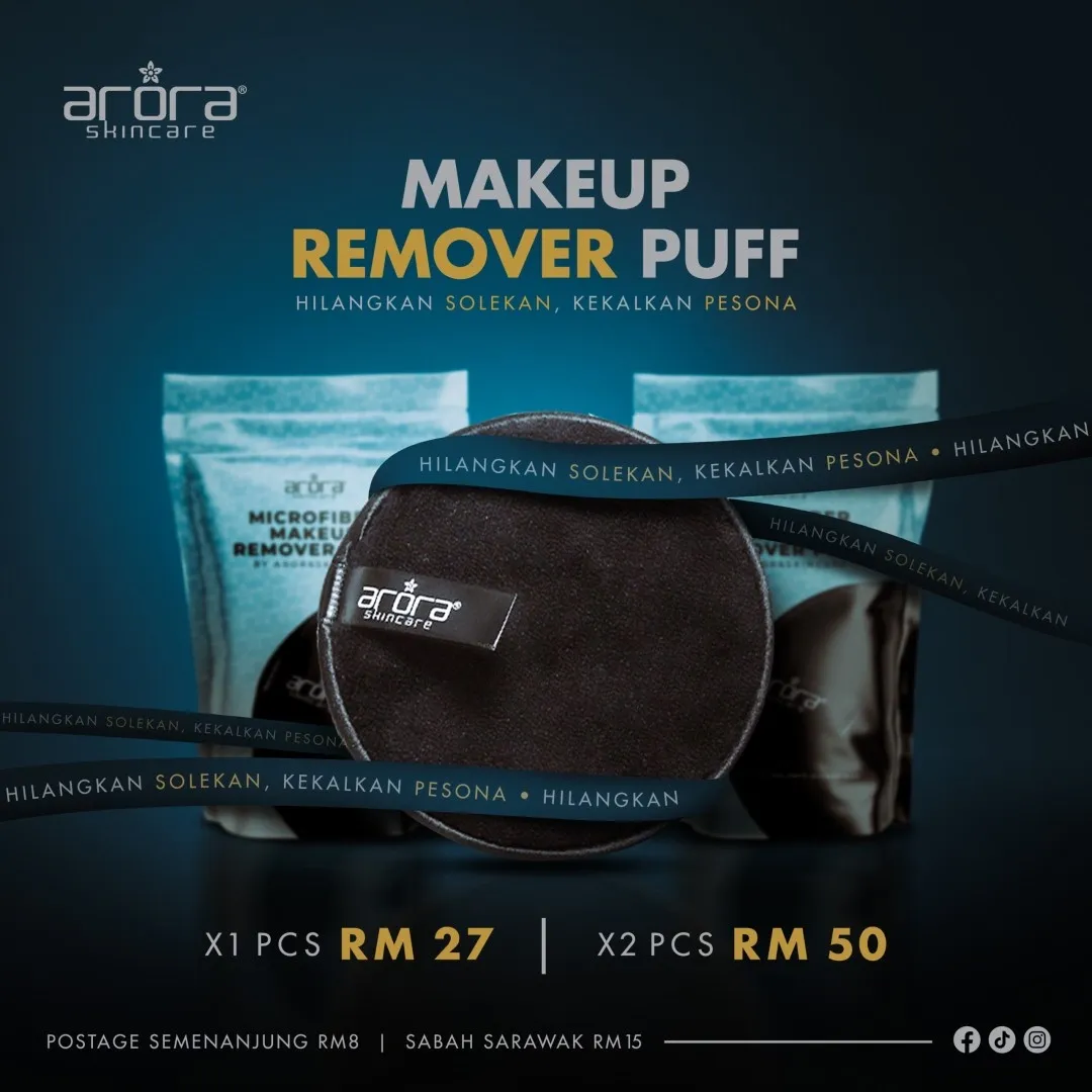 Arora Skincare Magic Puff — pakej 2 pcs RM50