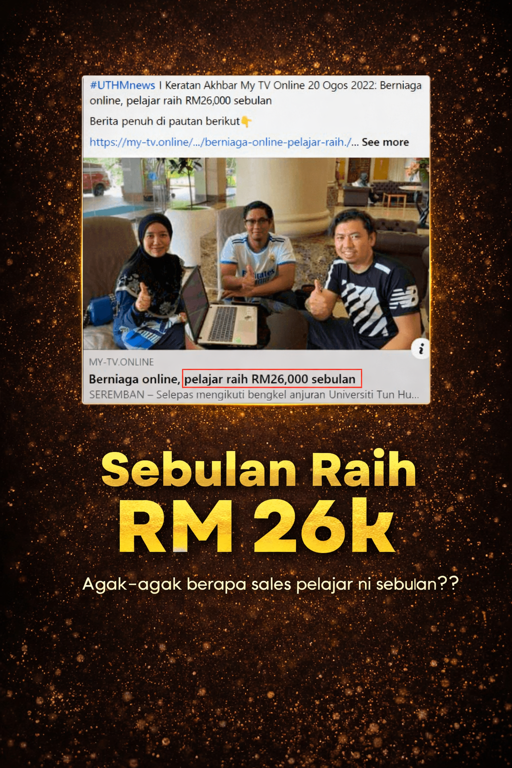 RM26k Sebulan