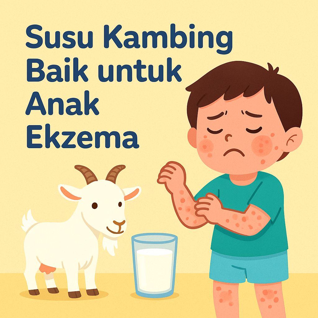 Susu Kambing Baik Untuk Anak Ekzema