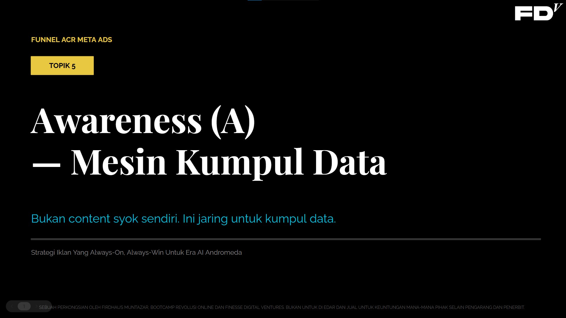 Topik 5 — Awareness