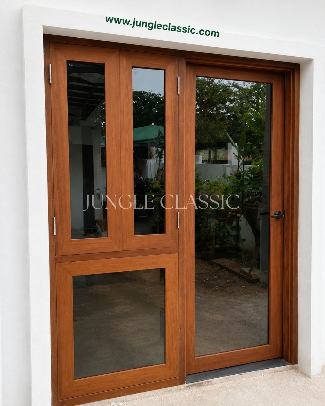 Solid Wooden Door - Chengal