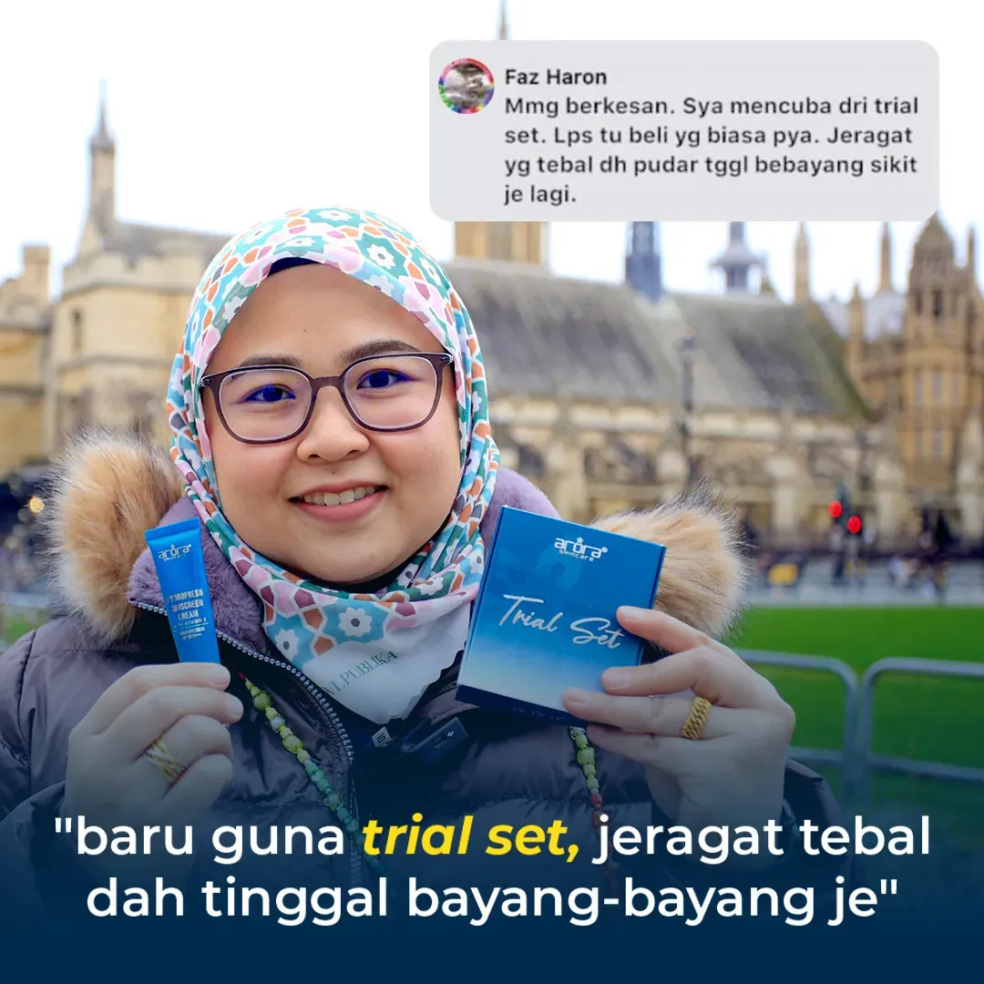 Hasil pengguna Trial Set 7