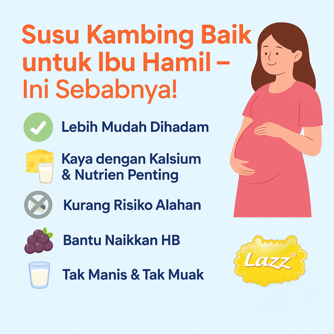 susu kambing baik untuk ibu hamil