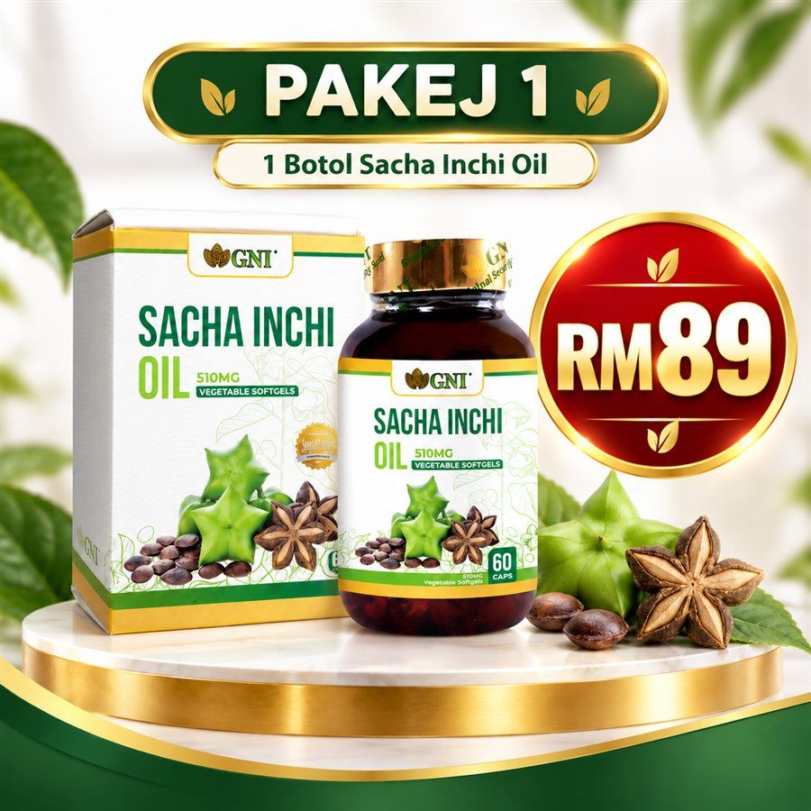 Pakej 1 Sacha Inchi Oil