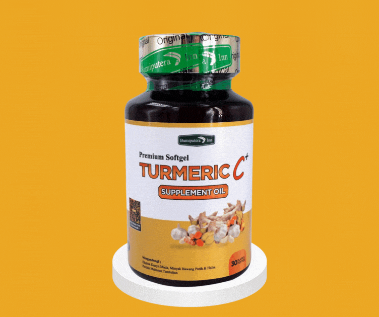 Turmeric C+ Original Ubat Gastrik, Gerd, Angin dan Anxiety