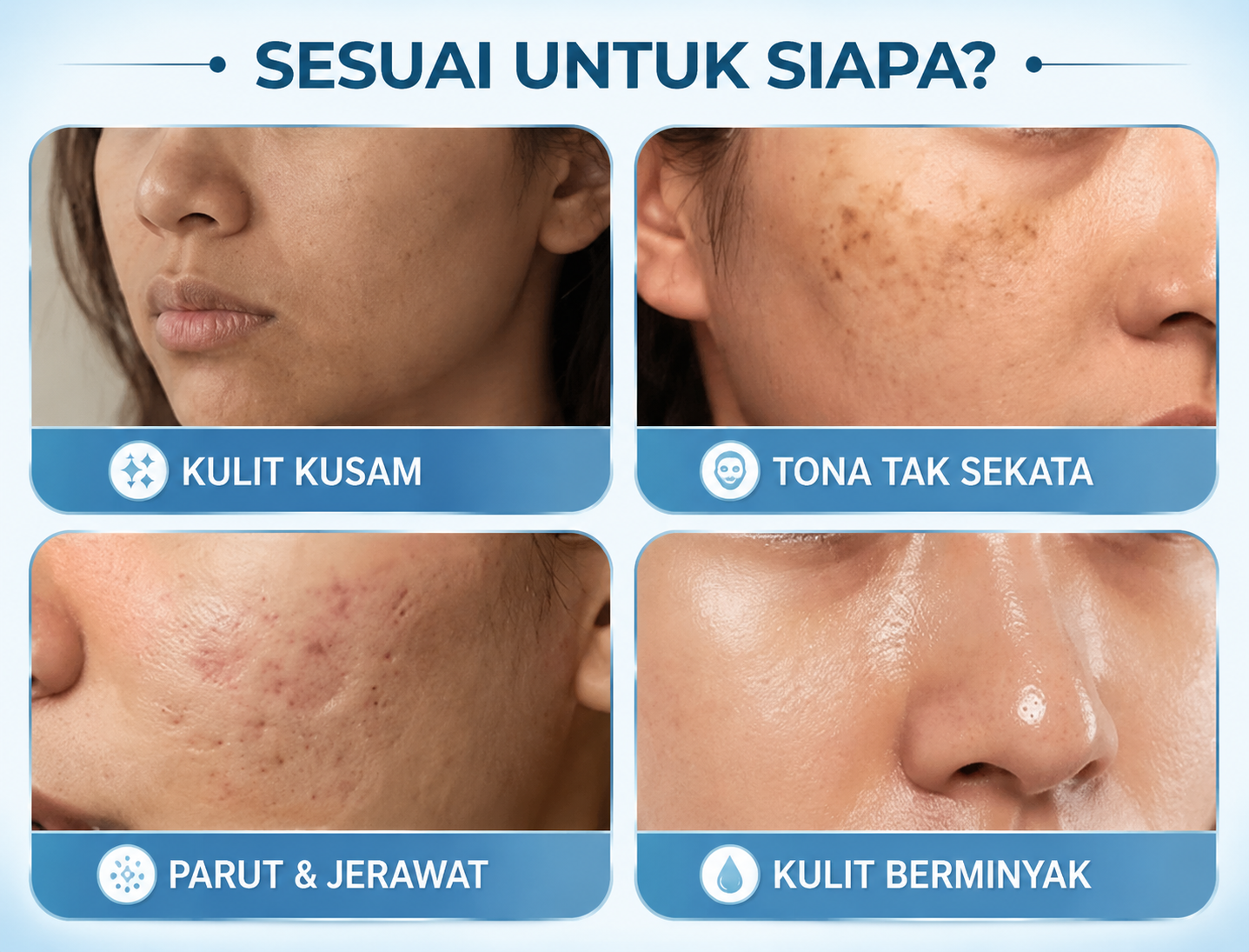 Masalah Kulit Blue Peptide