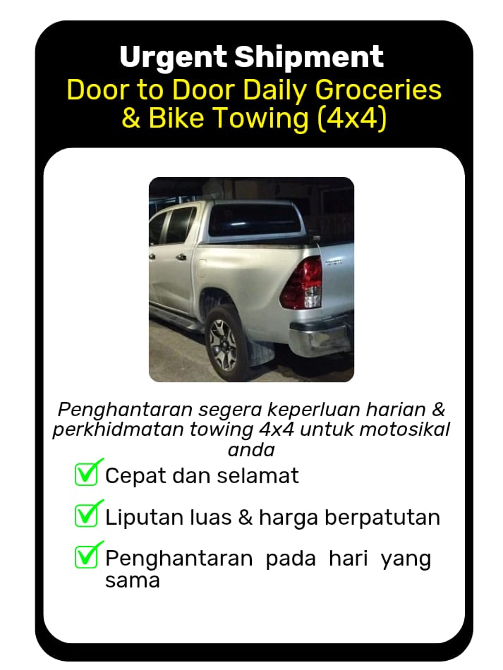 Lori refrigerated 2 tan dengan suhu -25°C untuk servis penghantaran barang segar dan beku