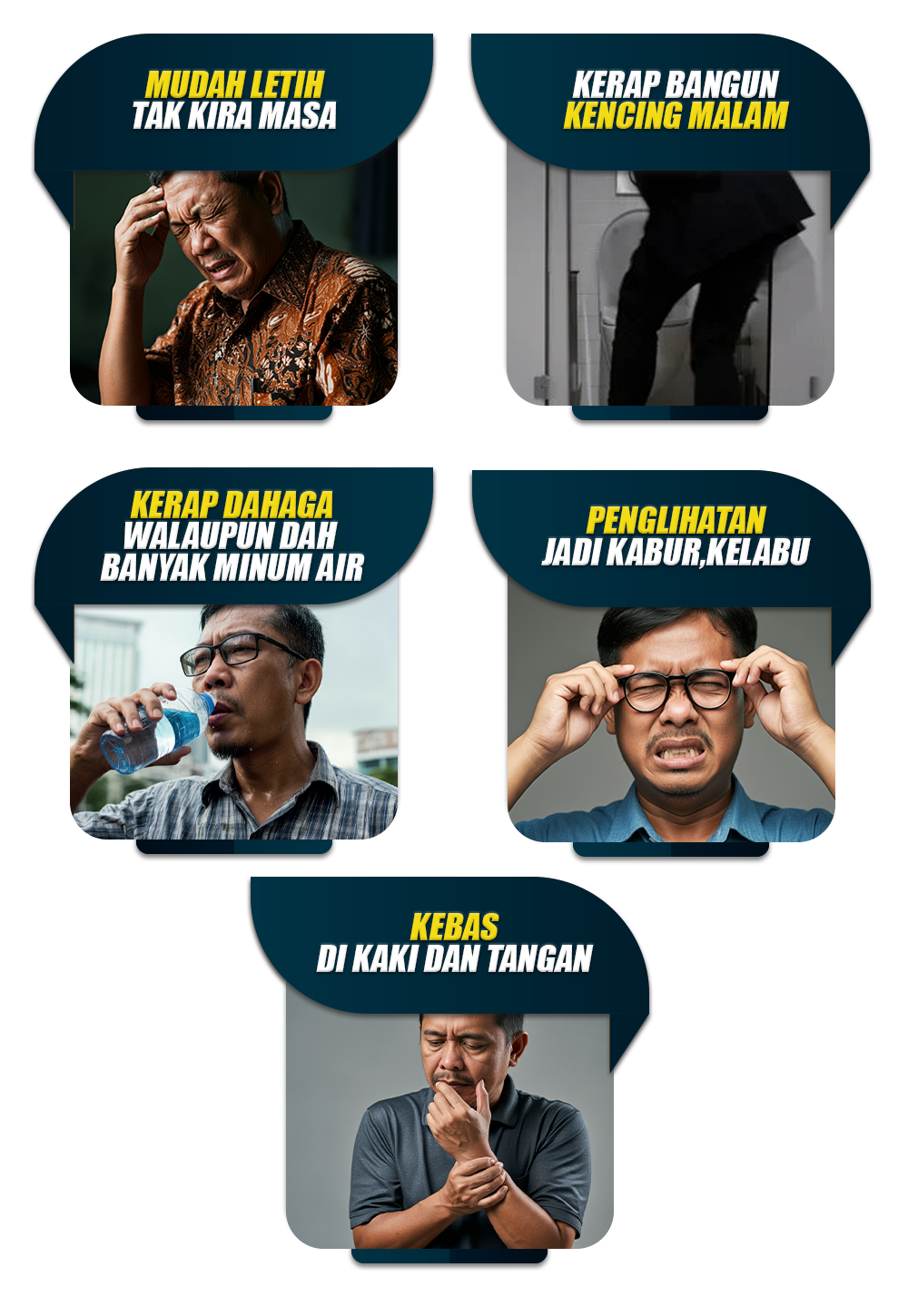 Simptom gula tinggi