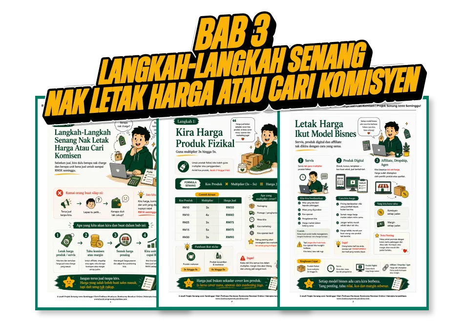 Bab 03 — Letak Harga Atau Cari Komisen