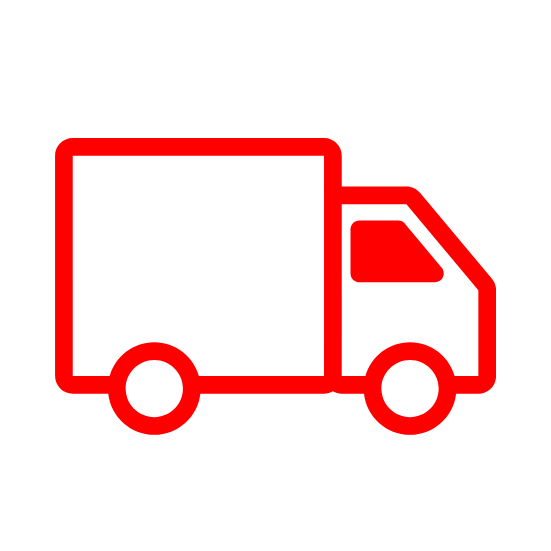 Ikon simbol lori untuk perkhidmatan pengangkutan Milman Mover