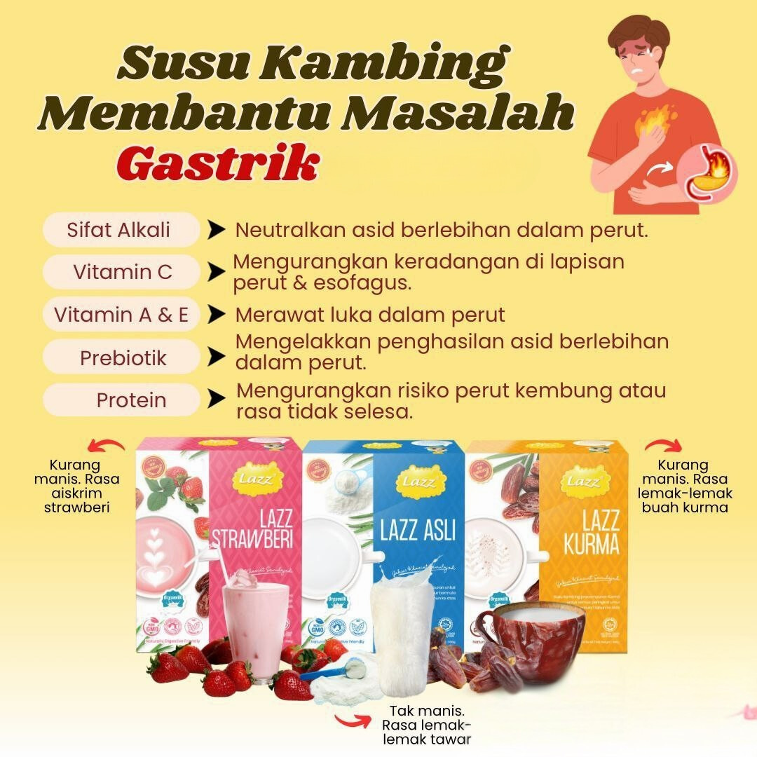 Susu Kambing Baik Untuk Gastrik