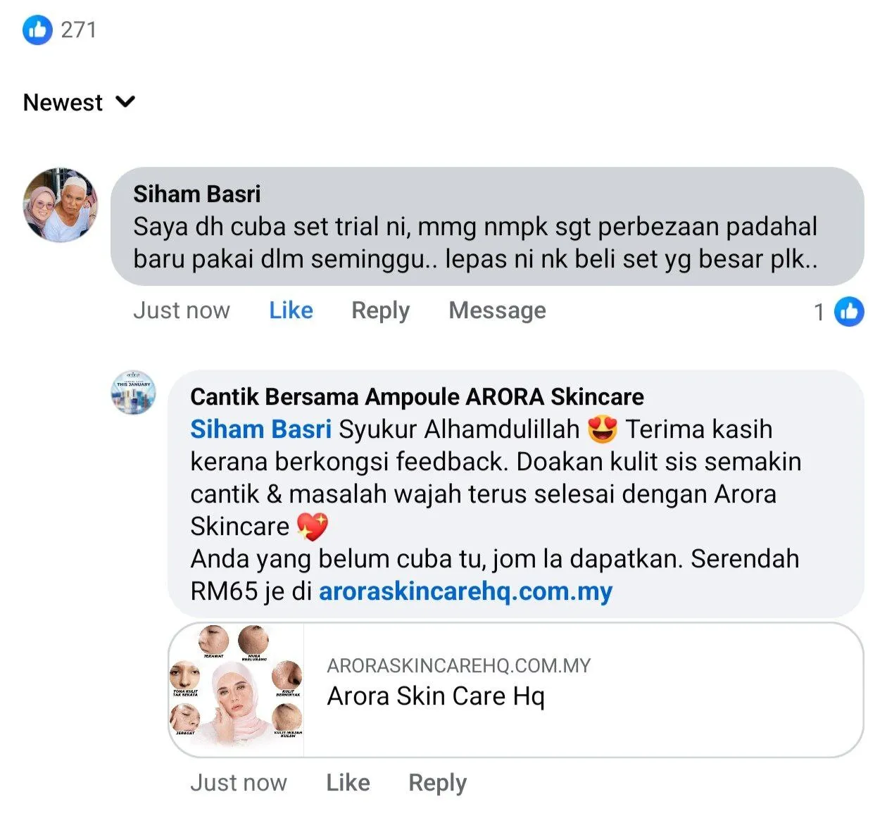 Perkongsian Siham Basri